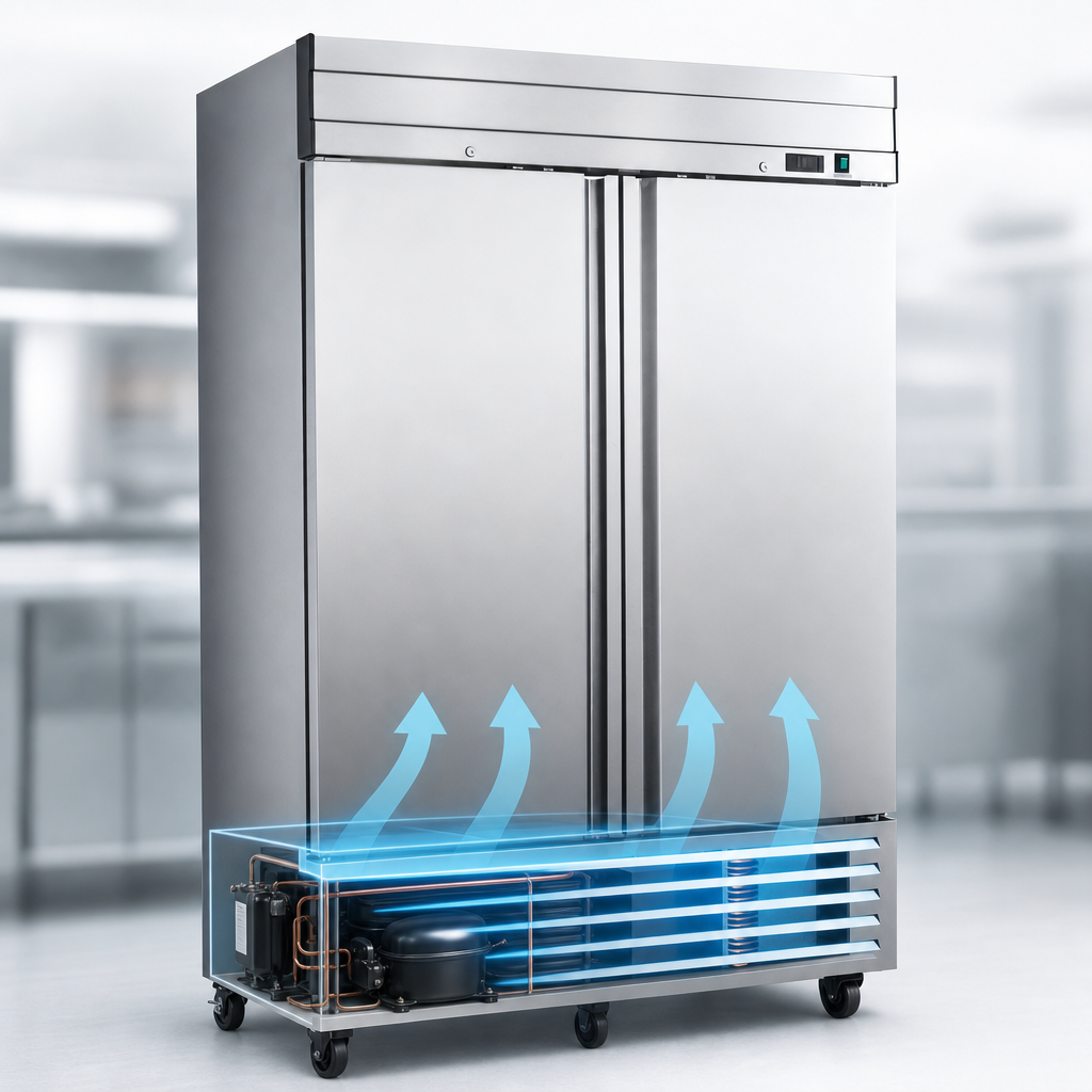Bottom-Mount Self-Contained Refrigeration