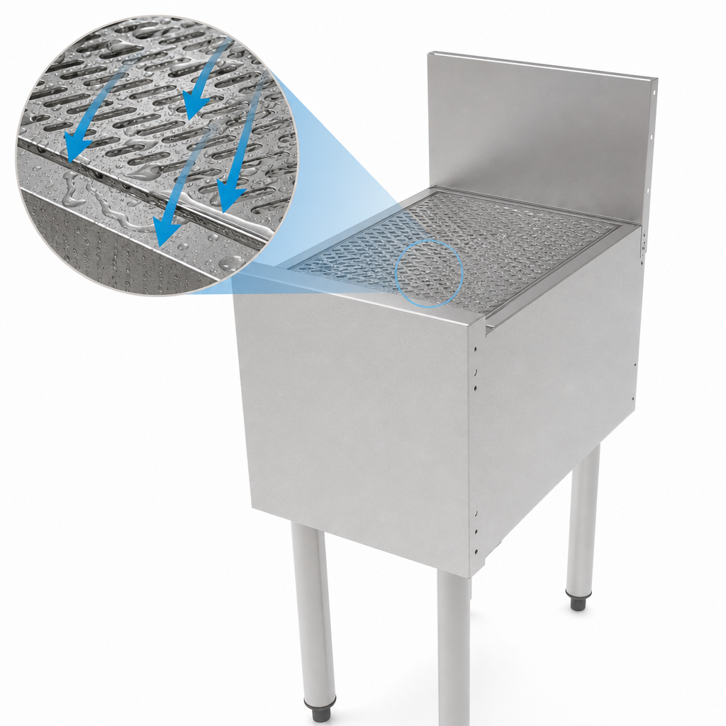 Pitched Drainboard Top