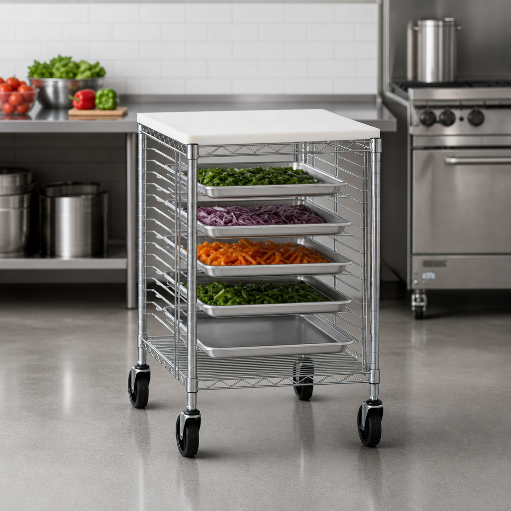 Half-Height Prep Rack