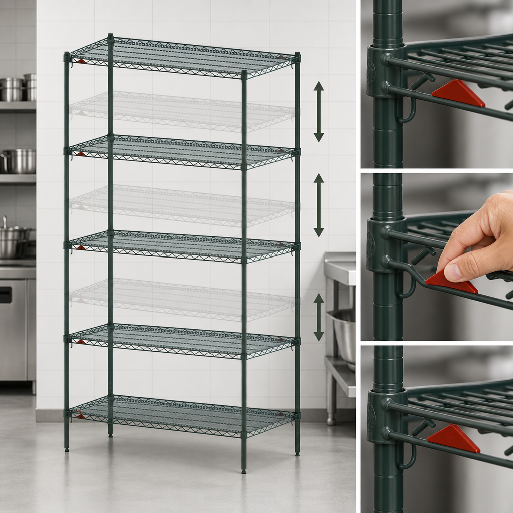 Super Adjustable Shelf System