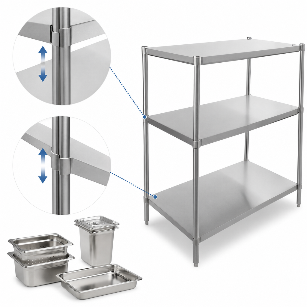 Two Adjustable Shelves