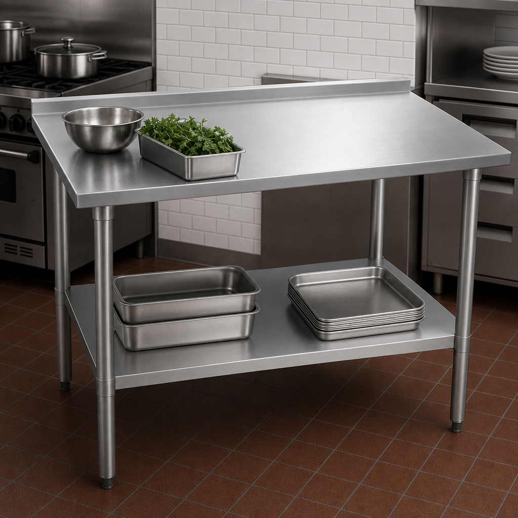 16-Gauge 300-Series Stainless Steel Top