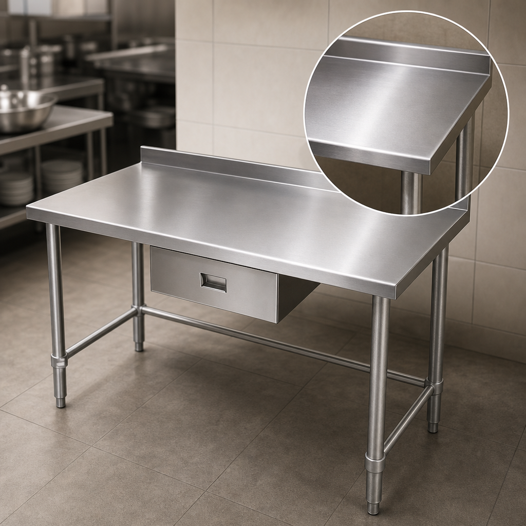 16-Gauge 300 Series Stainless Steel Top