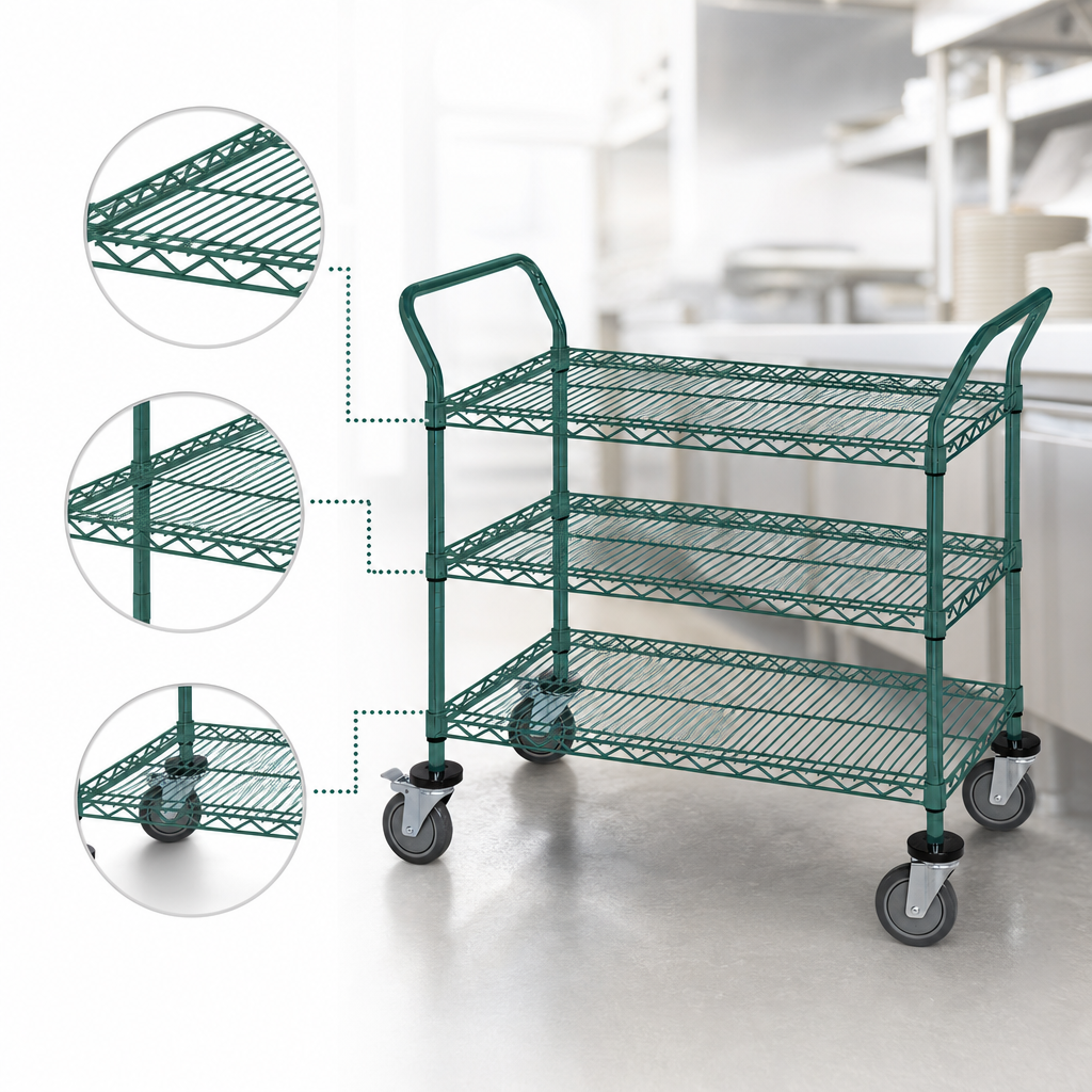 Three Wire Shelves