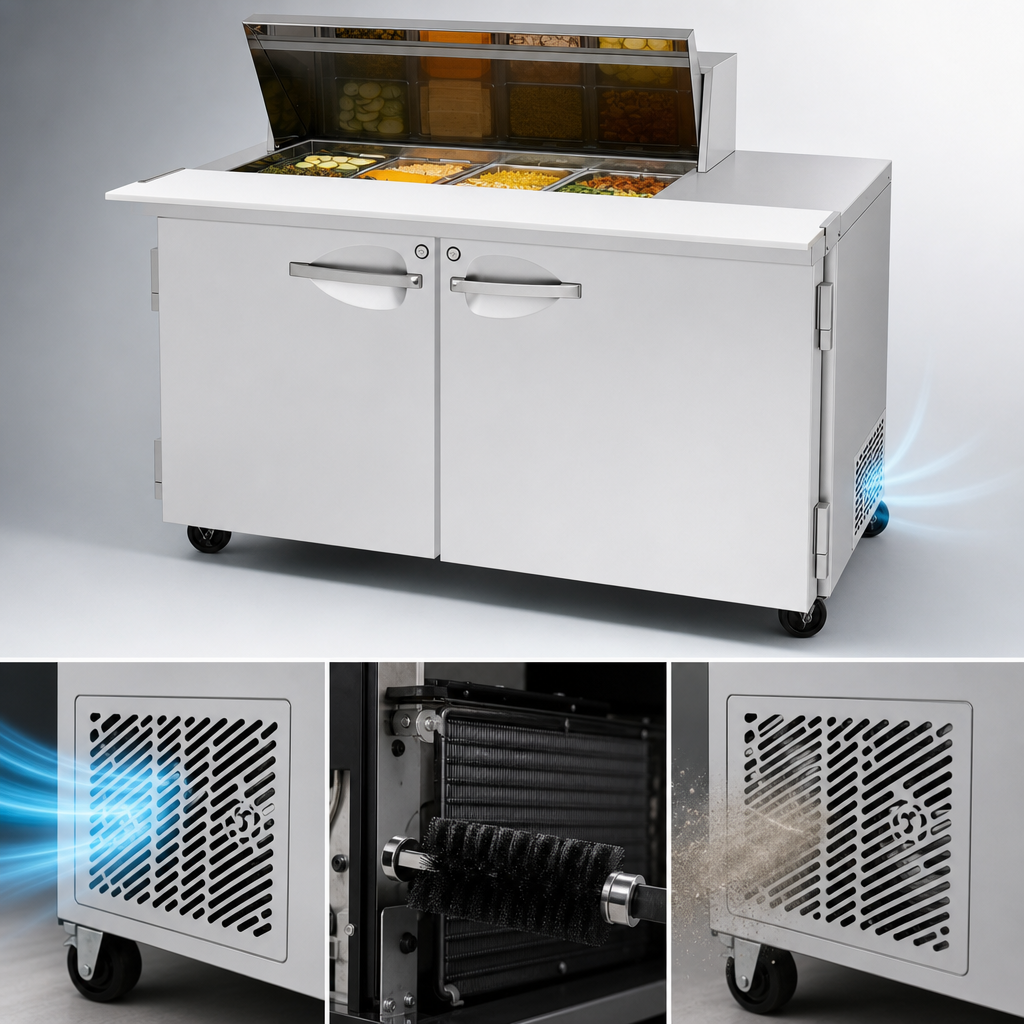 Self-Cleaning Condenser
