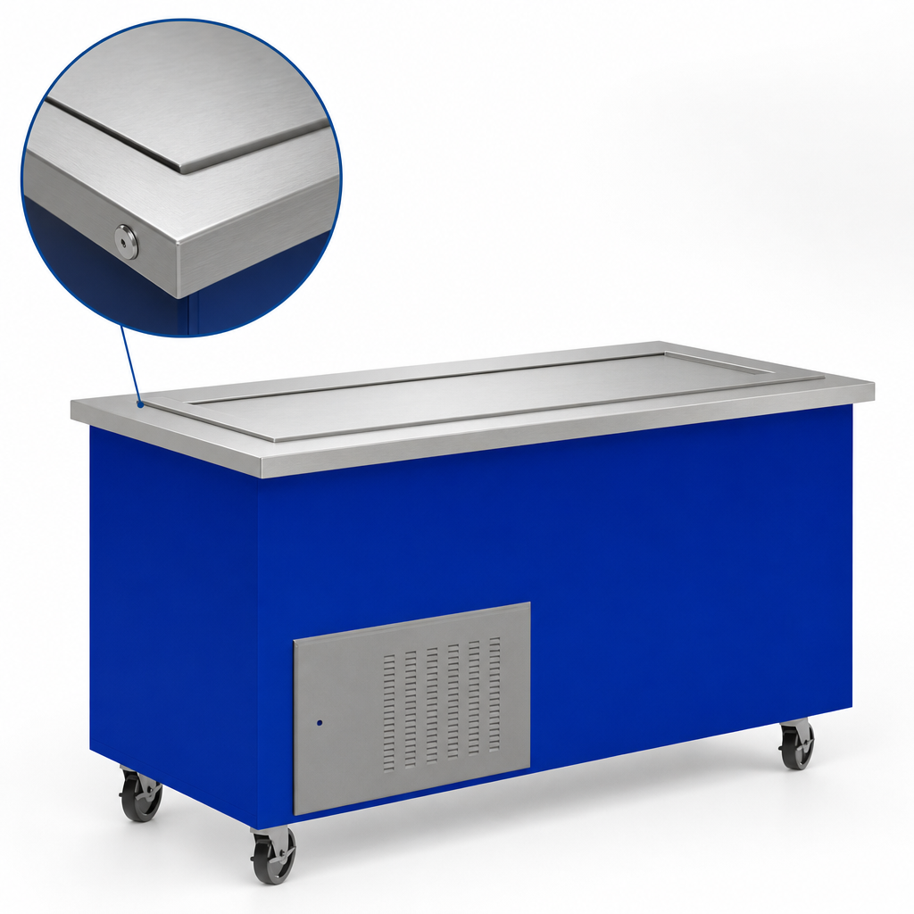 16-Gauge Stainless Steel Top