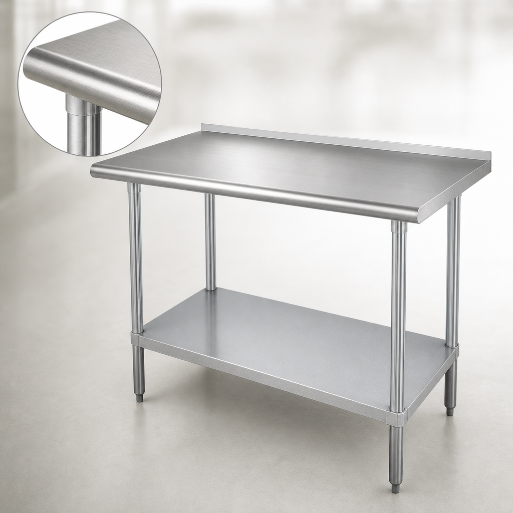 16 Gauge 304 Stainless Steel Top