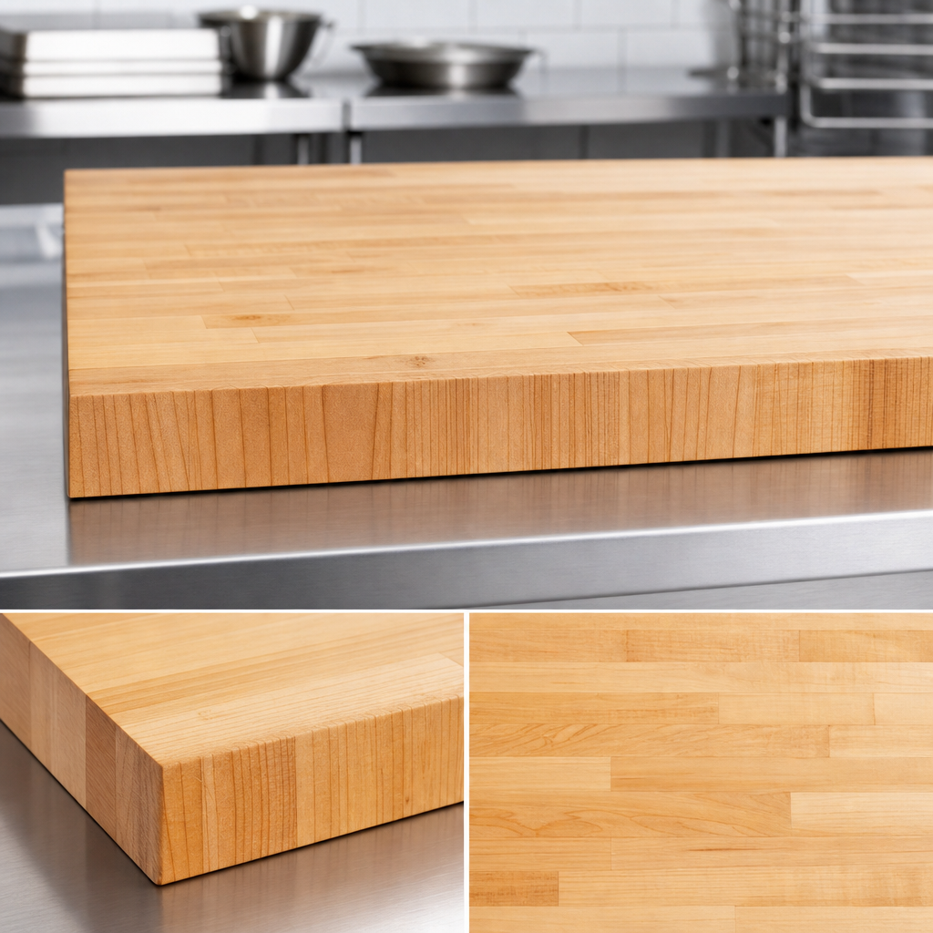 Edge Grain Flat Top