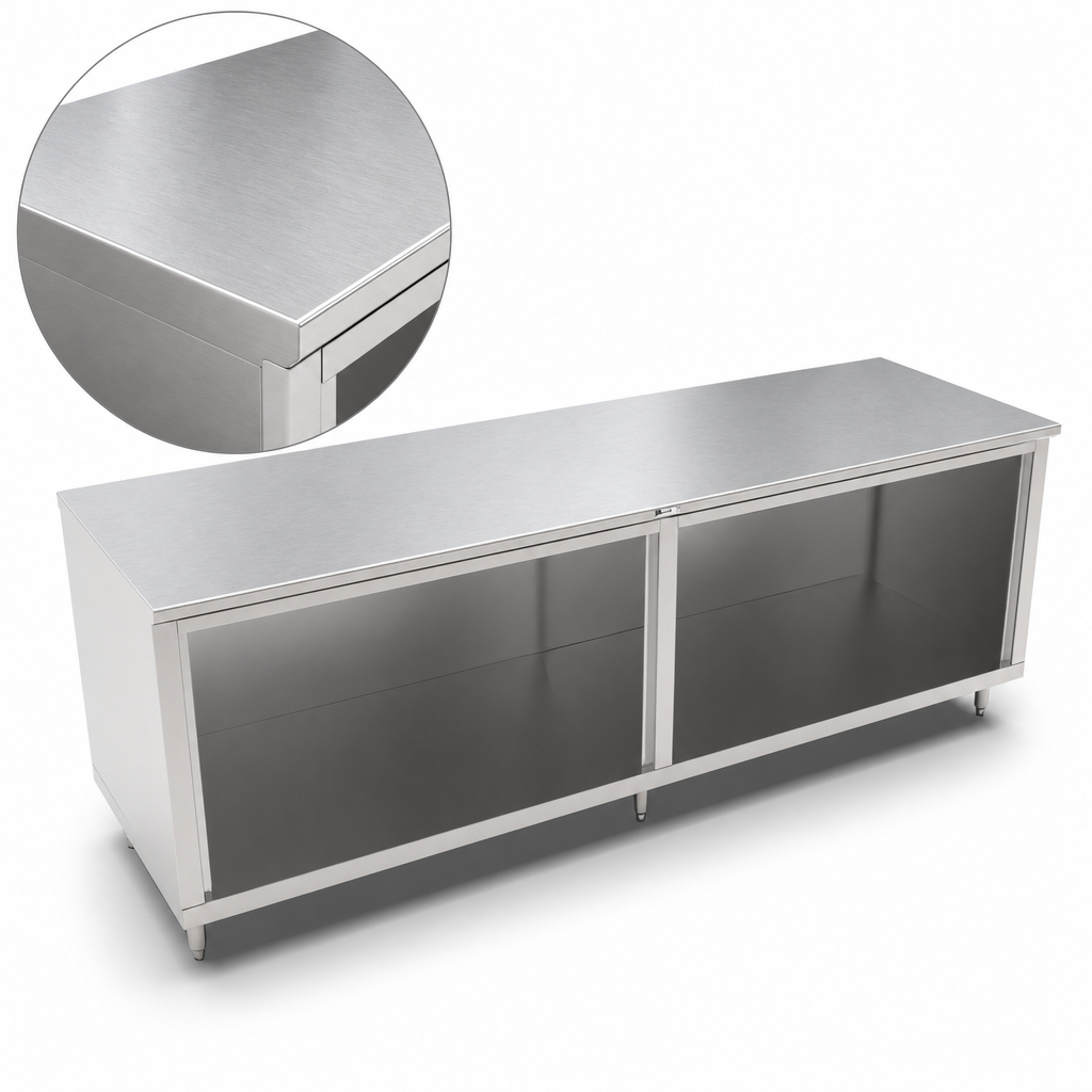 16-Gauge Stainless Steel Top