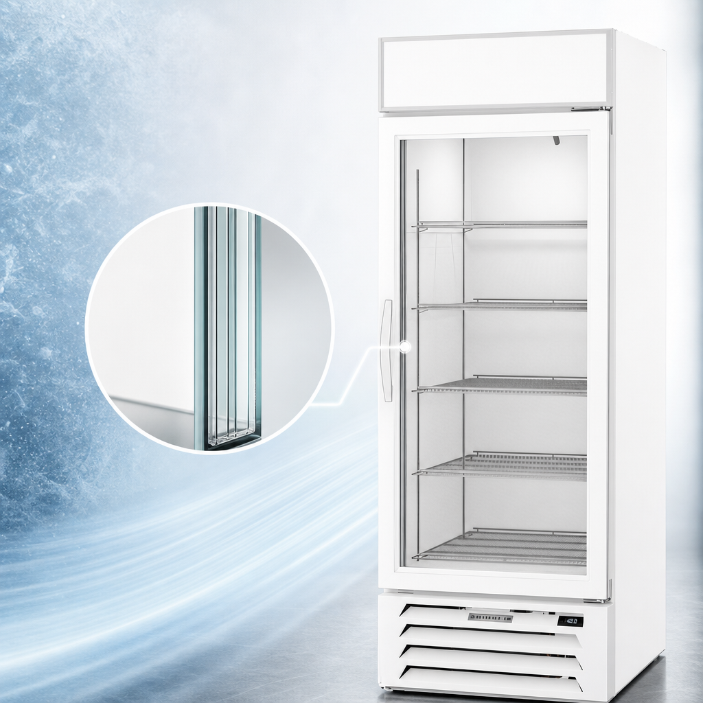 Triple-Pane Low-E Glass Door