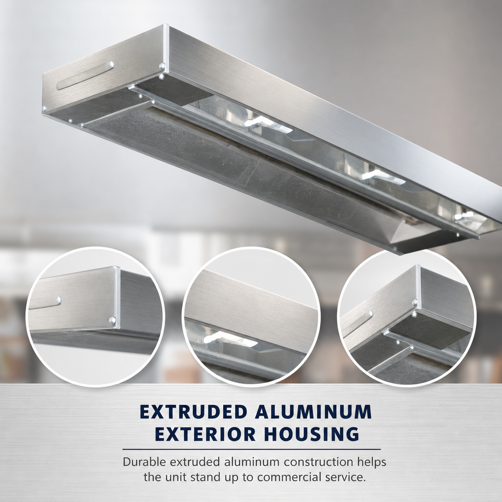 Extruded Aluminum Exterior Housing
