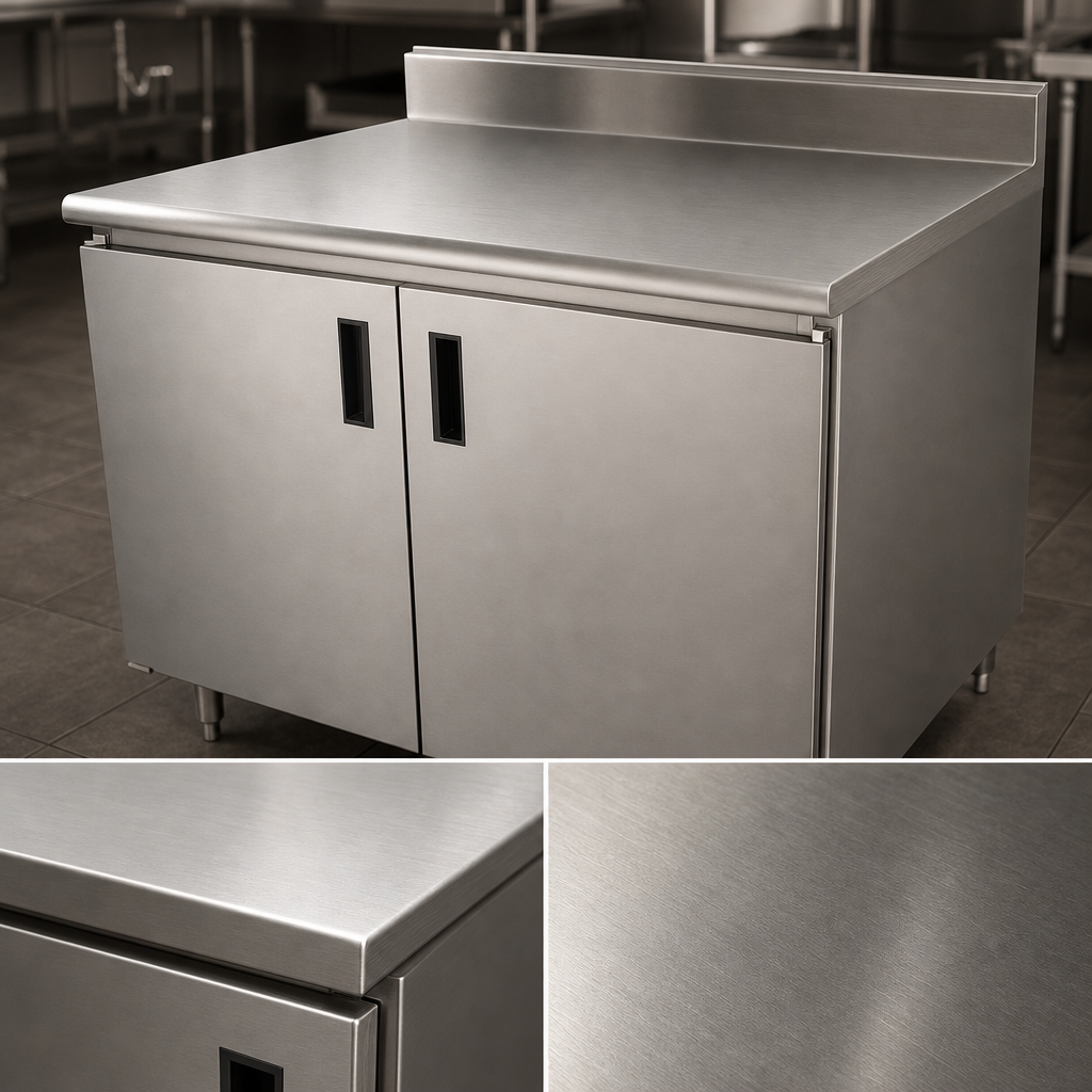 16 Gauge 304 Stainless Steel Top