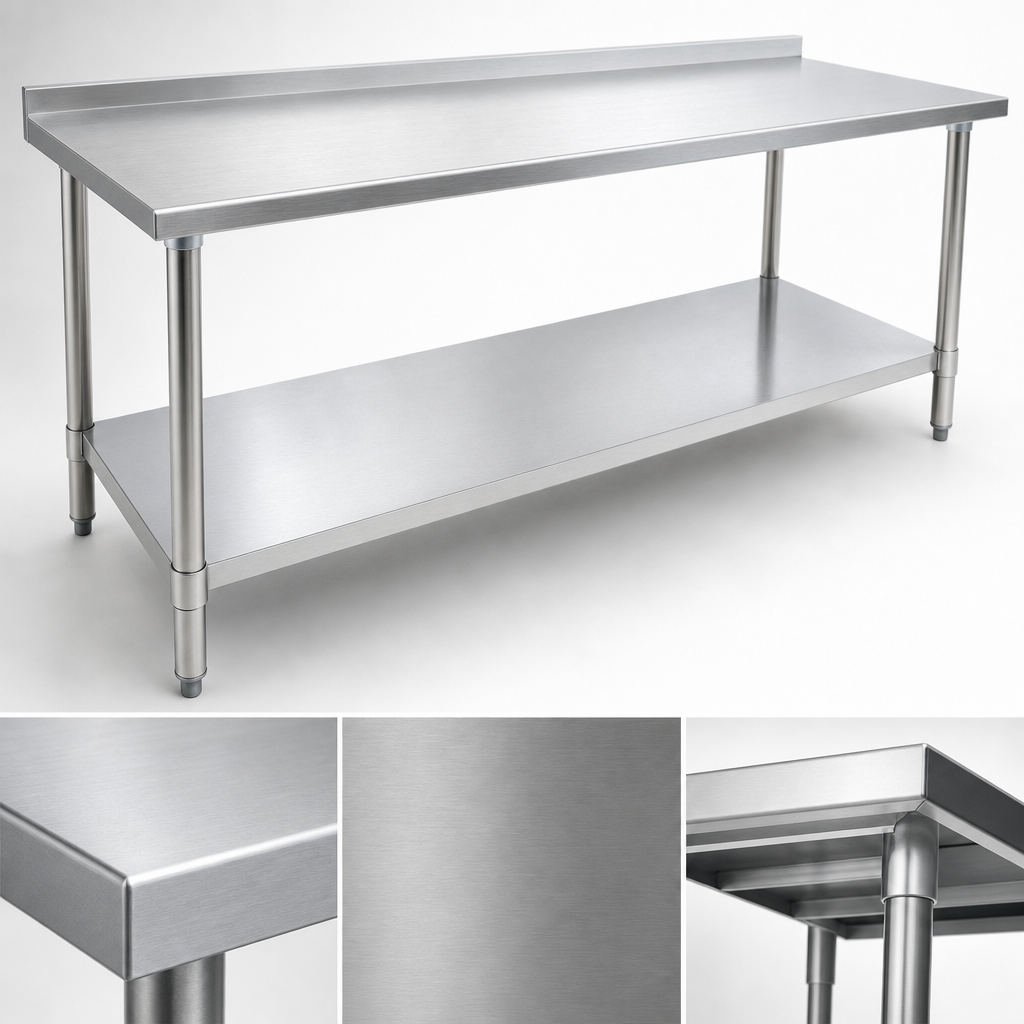 16-Gauge 300 Series Stainless Steel Top