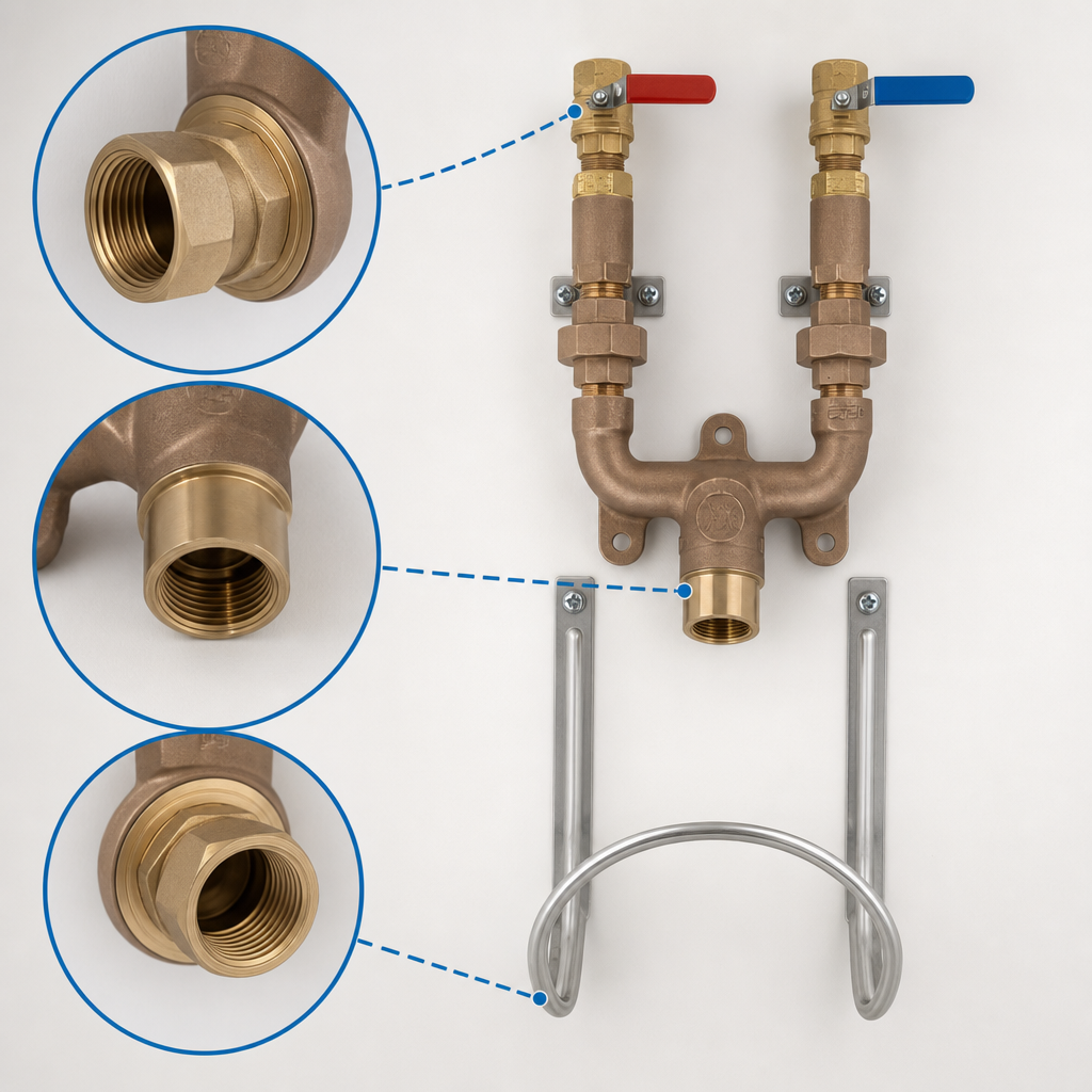 3/4 Inch NPT Connections