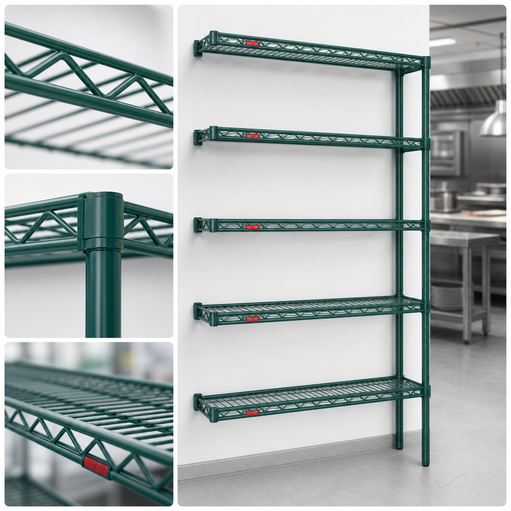 Patented QuadTruss Shelf Design