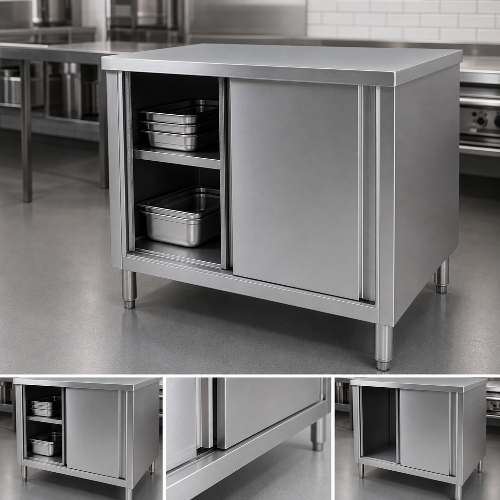Sliding Door Cabinet Base