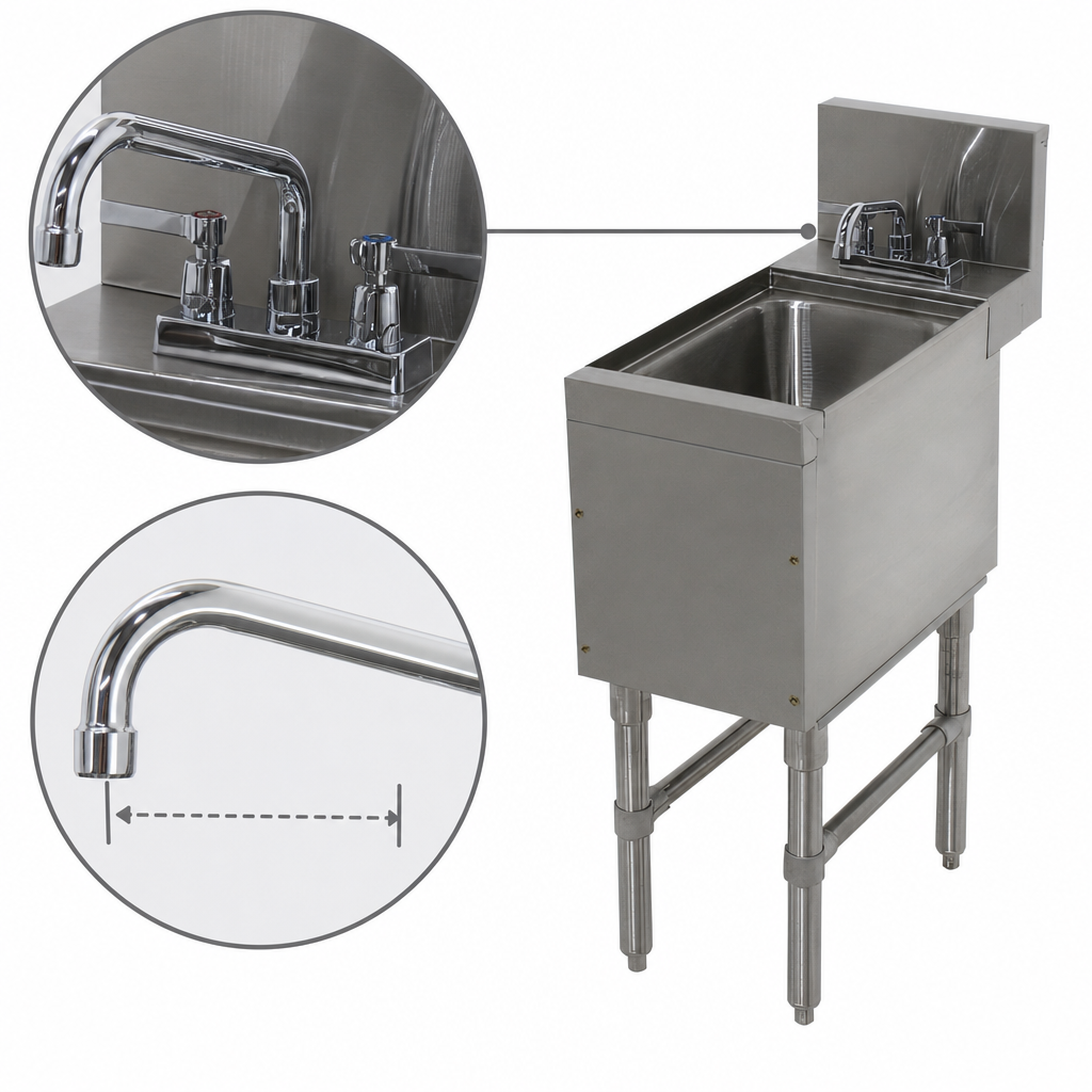 Deck-Mount Faucet Included
