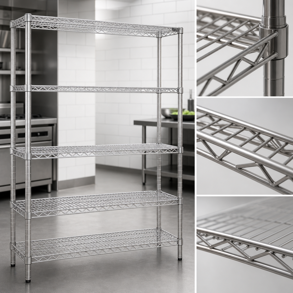 Patented QuadTruss Shelf Design
