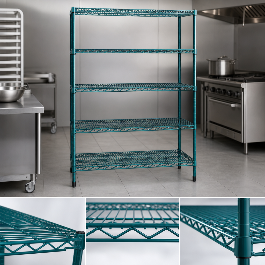 Patented QuadTruss® Shelves