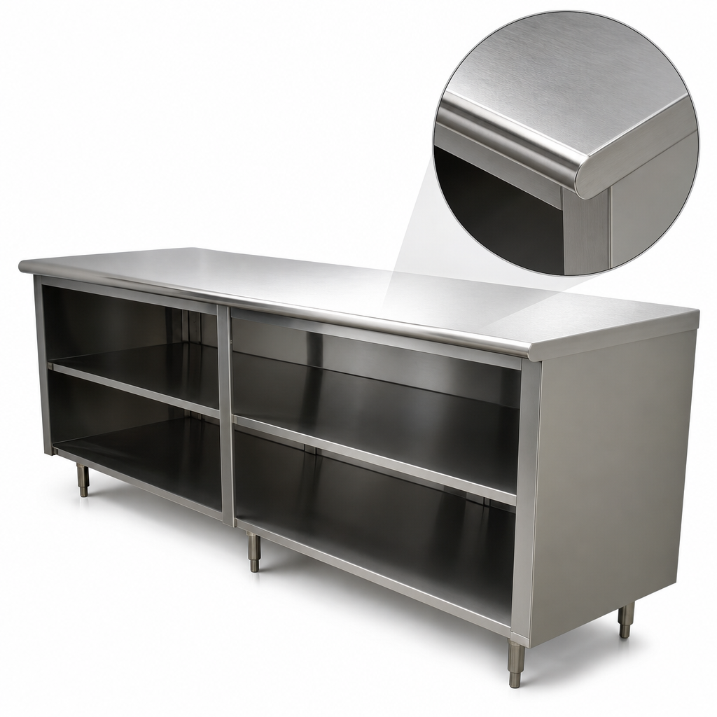 16 Gauge 304 Stainless Steel Top
