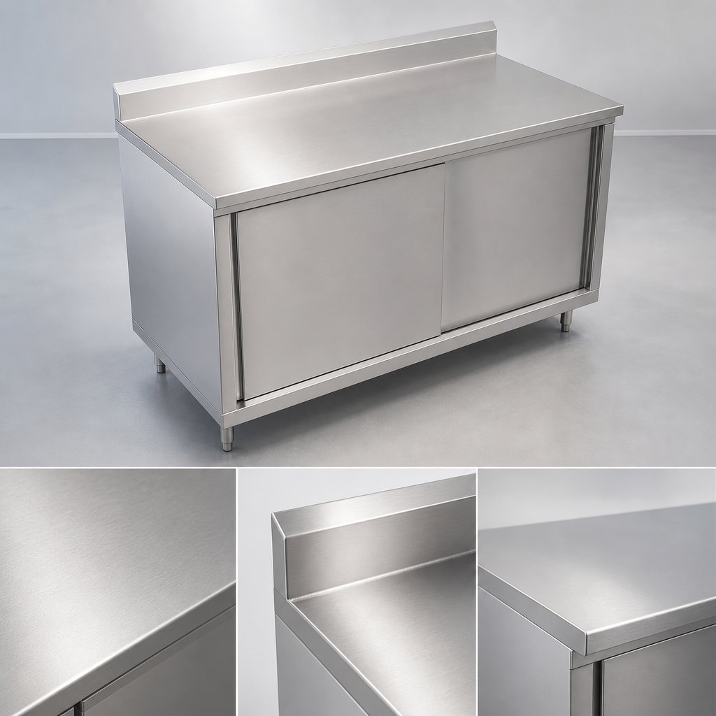 16-Gauge Stainless Steel Top
