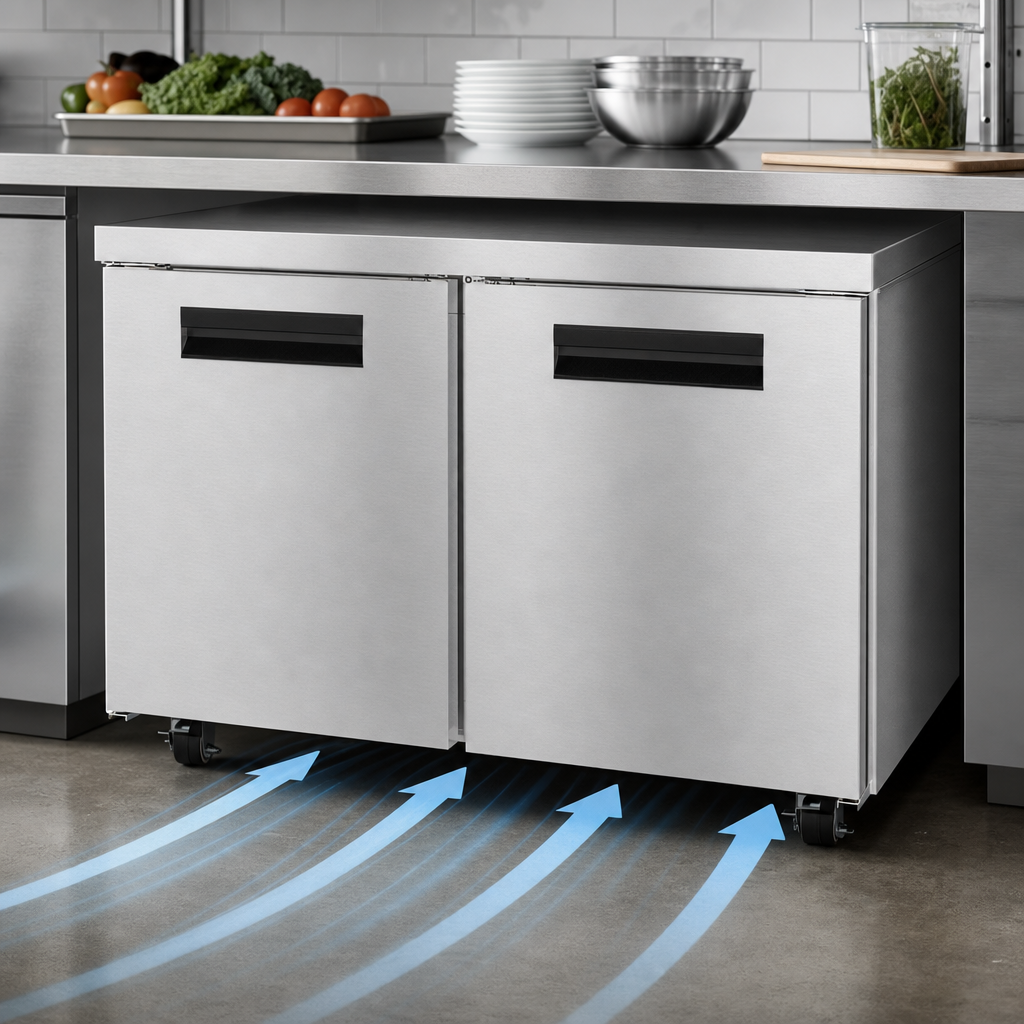 Front-Breathing Self-Contained Refrigeration