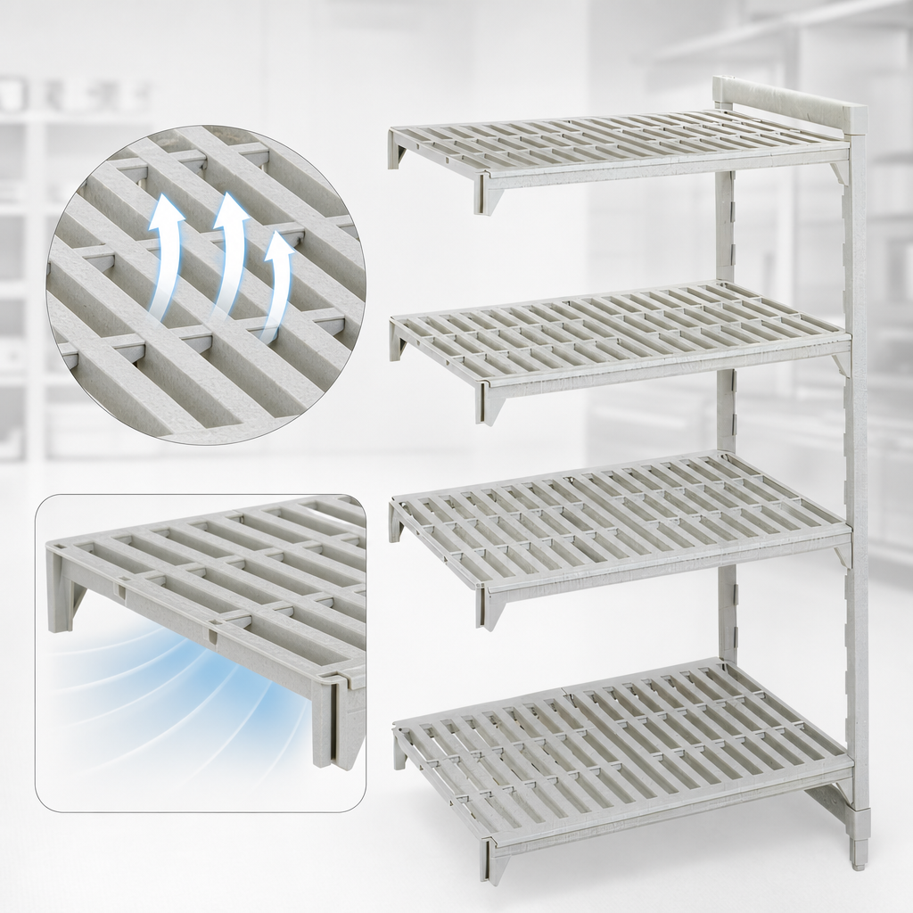 Vented Shelf Plates