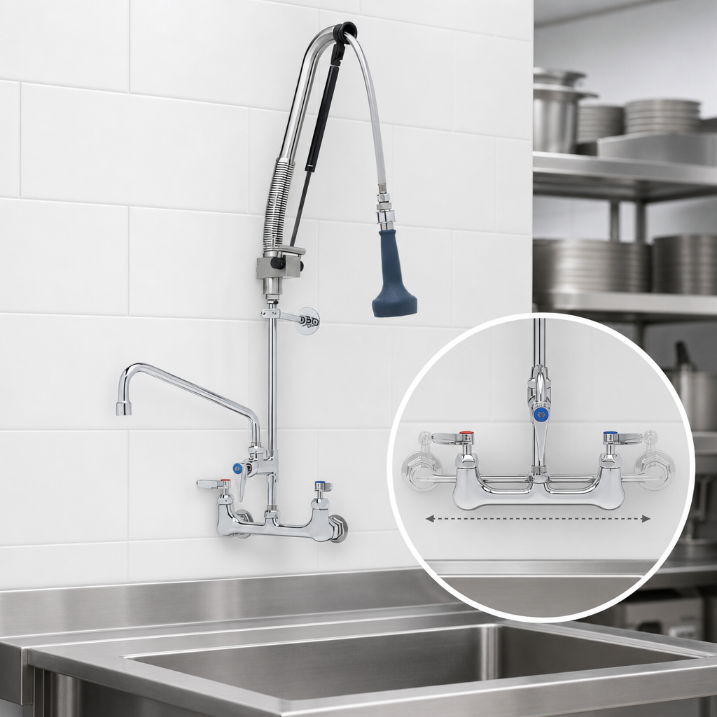 8-Inch Adjustable Wall Mount