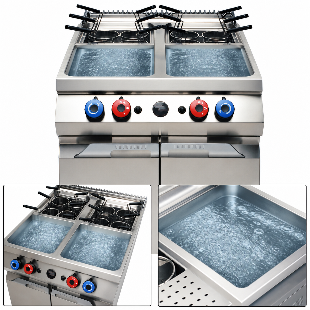 12-Gallon Capacity Per Chamber