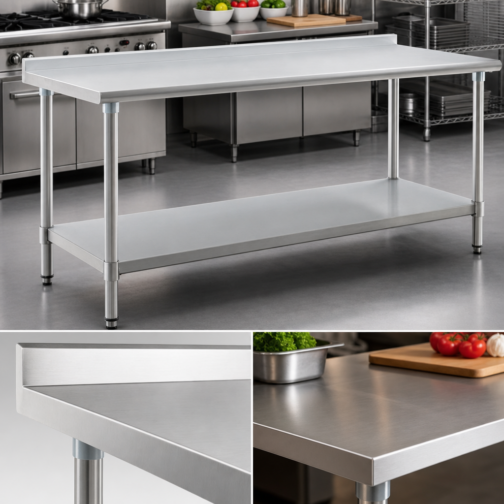 16 Gauge 300 Series Stainless Steel Top