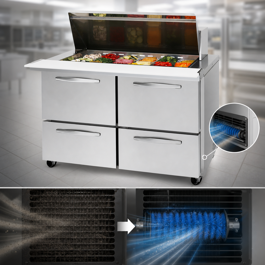 Self-Cleaning Condenser