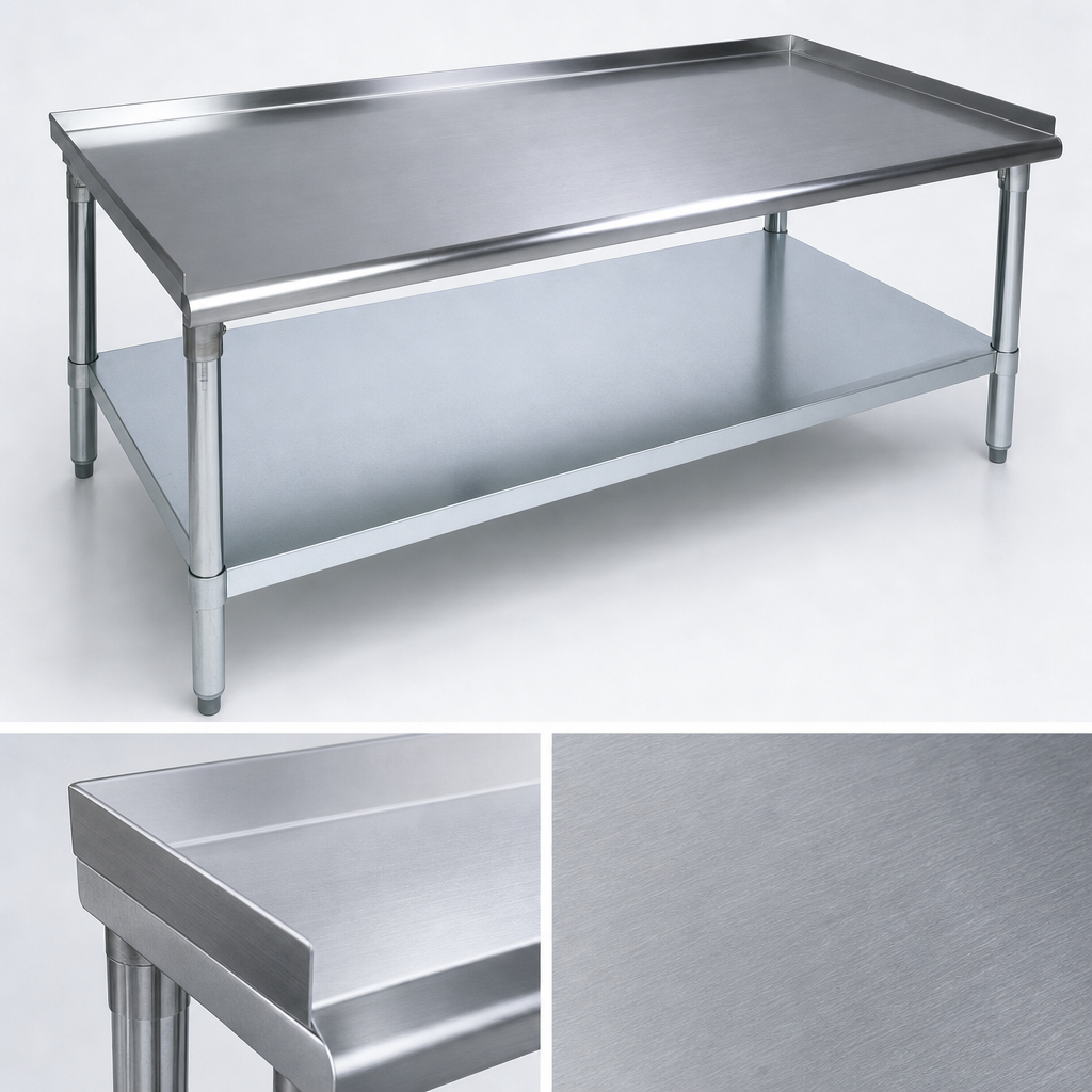 18-Gauge Stainless Steel Top