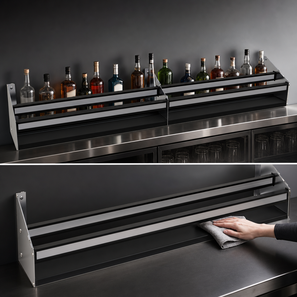 Open Step-and-Rail Design