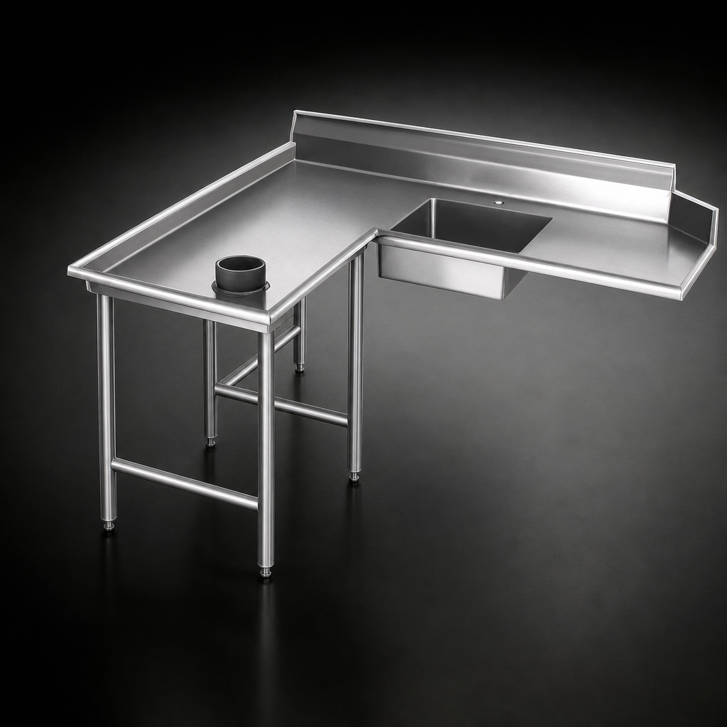 14 Gauge 304 Stainless Steel Top