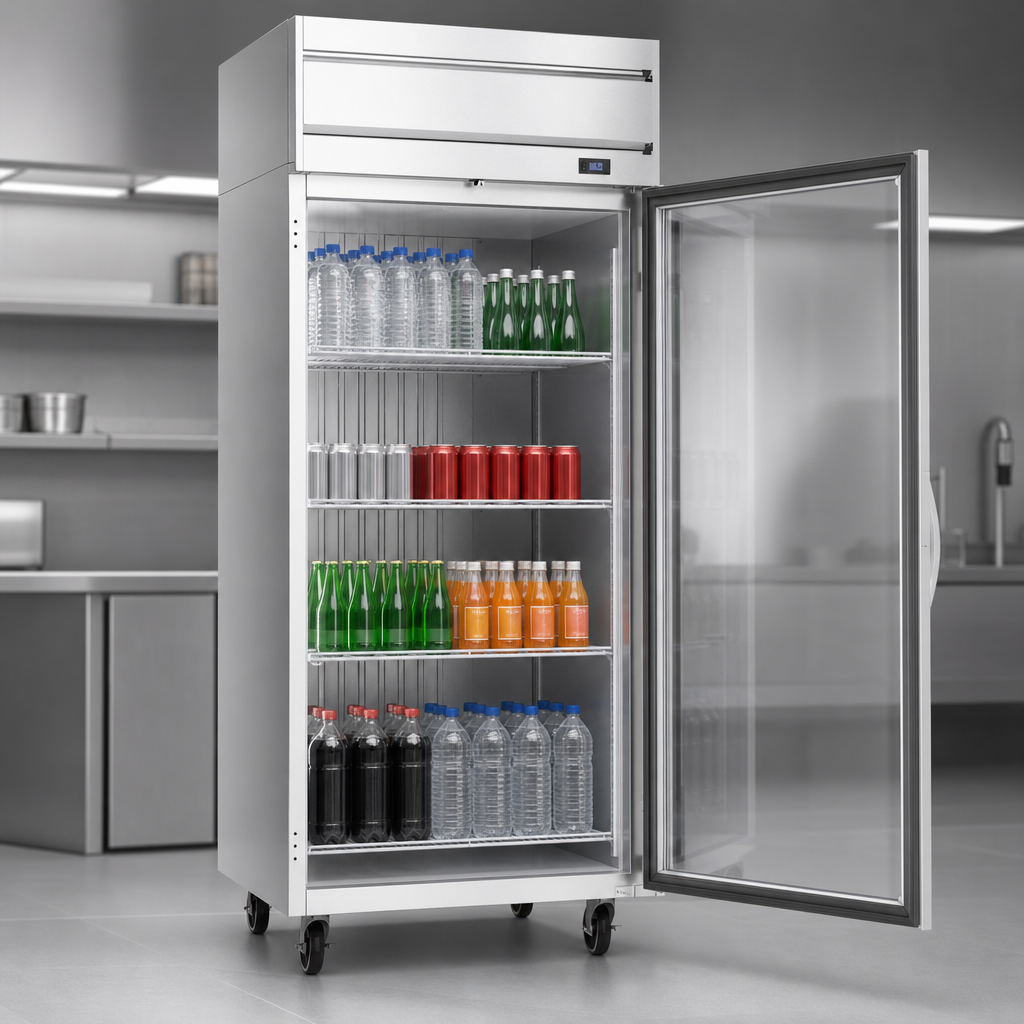 Wide Right-Hand Glass Door