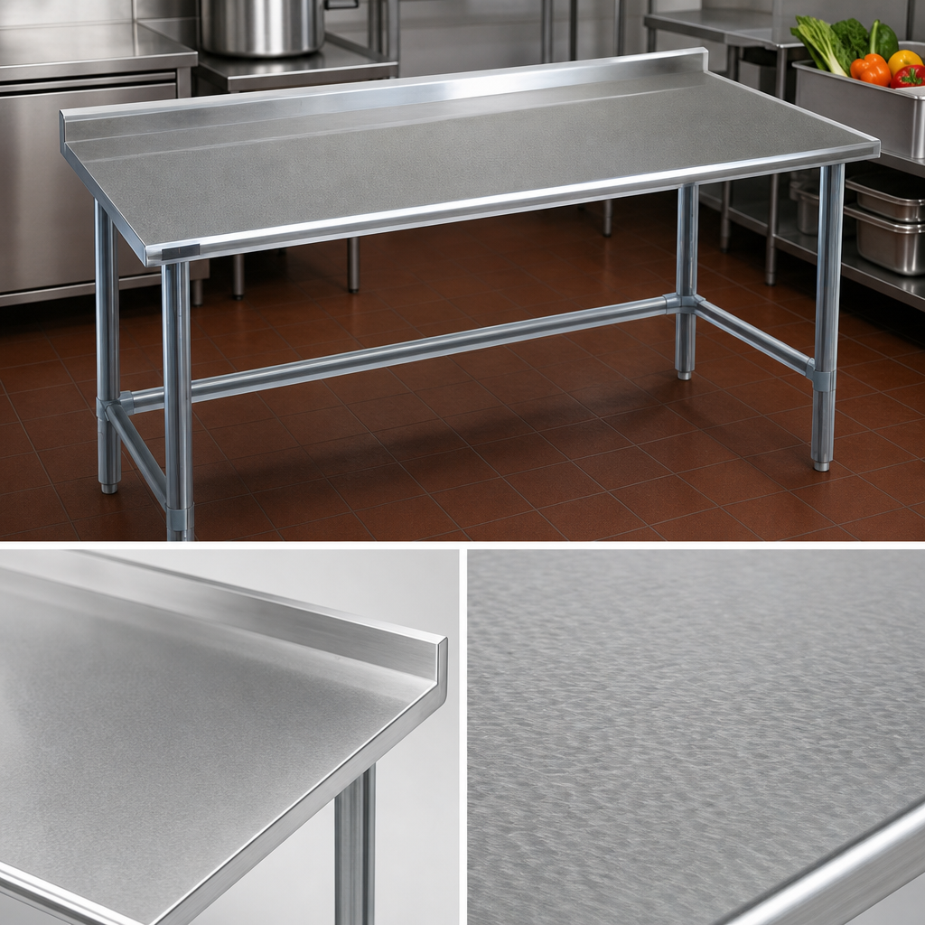 14-Gauge 300 Series Stainless Steel Top