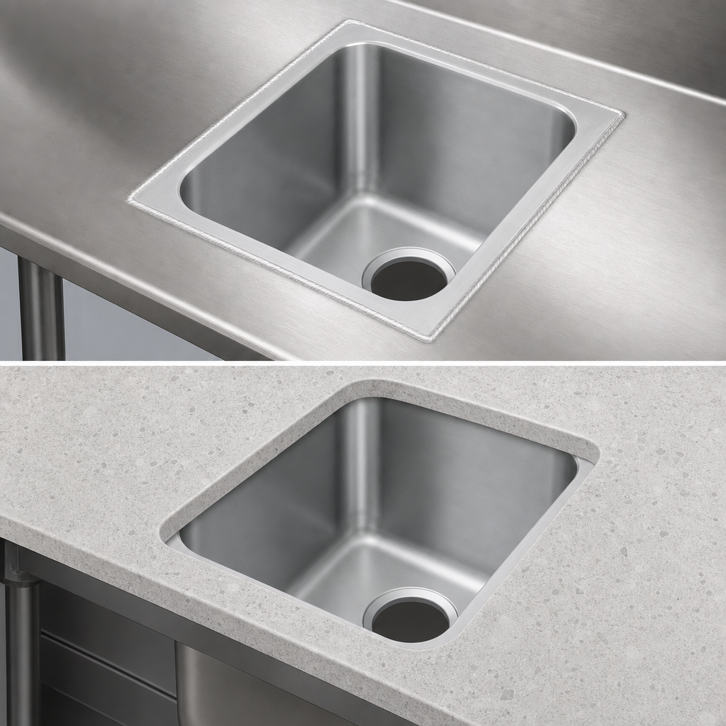 Weld-In / Undermount Design