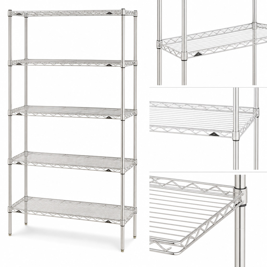 Five Wire Shelves