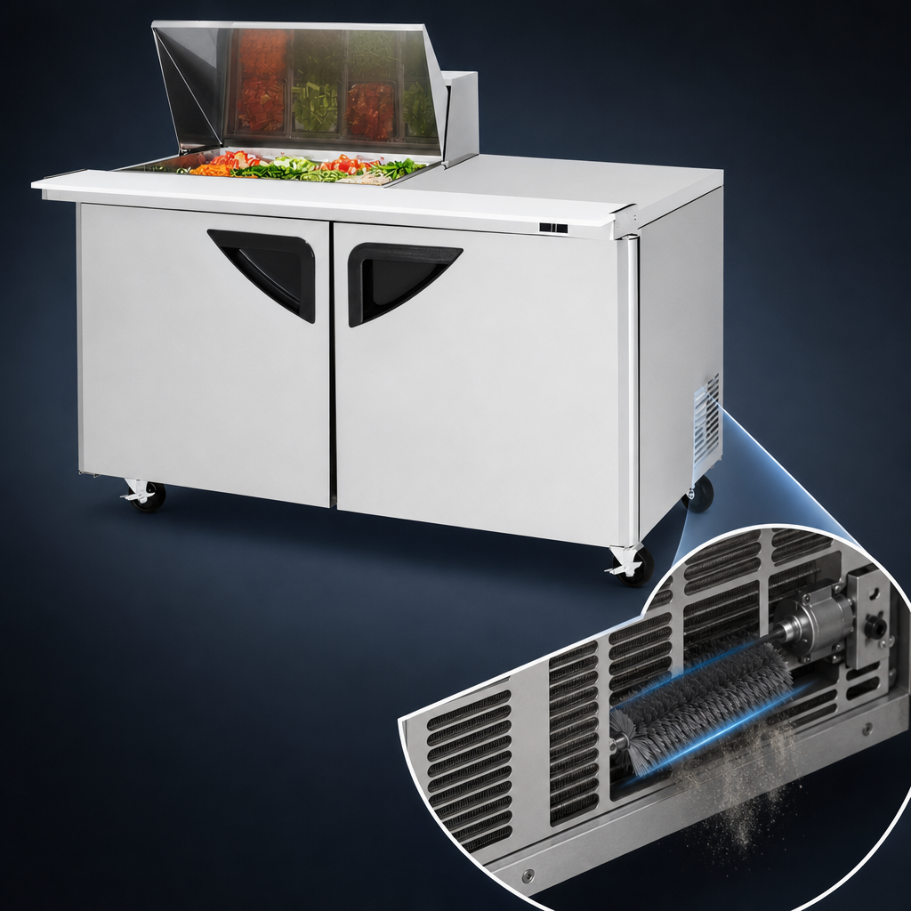 Self-Cleaning Condenser