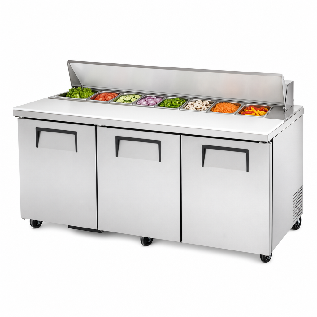 8-Pan Ingredient Rail