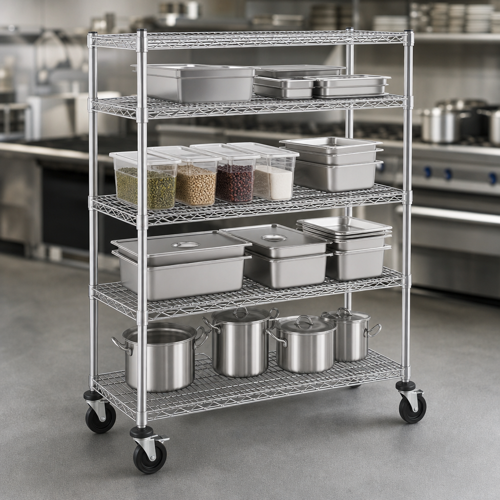 Four-Shelf Wire Design