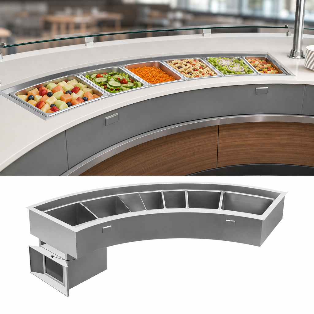 Curved Drop-In Design