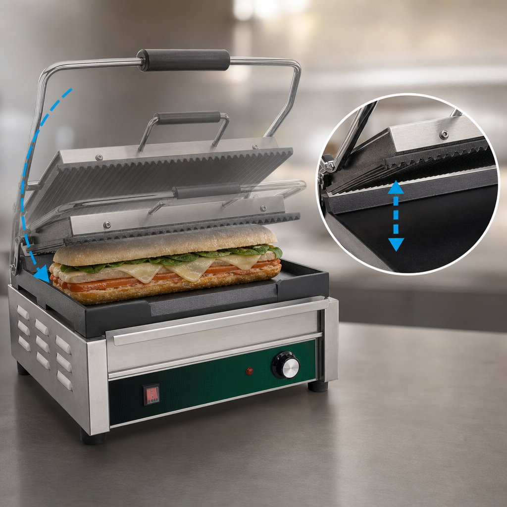 Auto-Balancing Hinged Top Plate