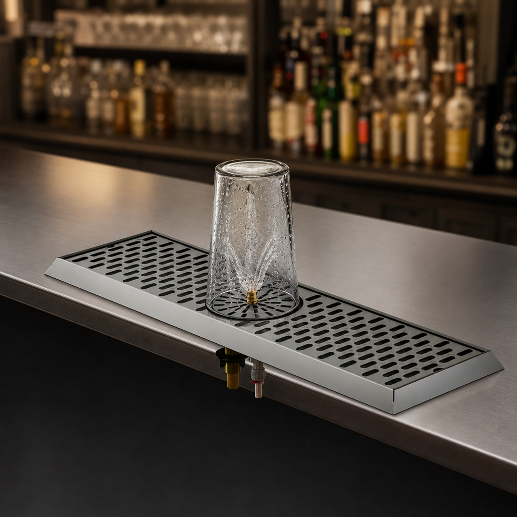 Center Glass Rinser