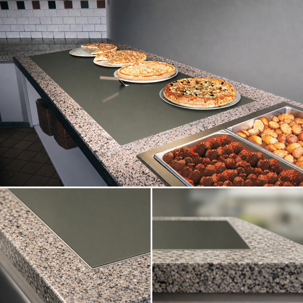 Built-In Flush-Top Design