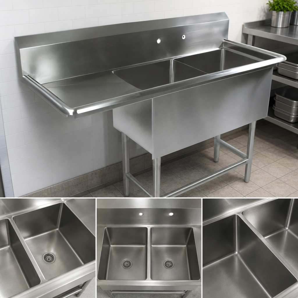 Two-Compartment Sink Design