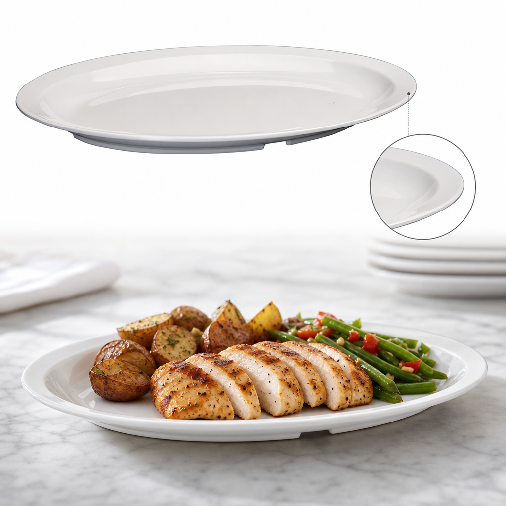 Oval Narrow Rim Design