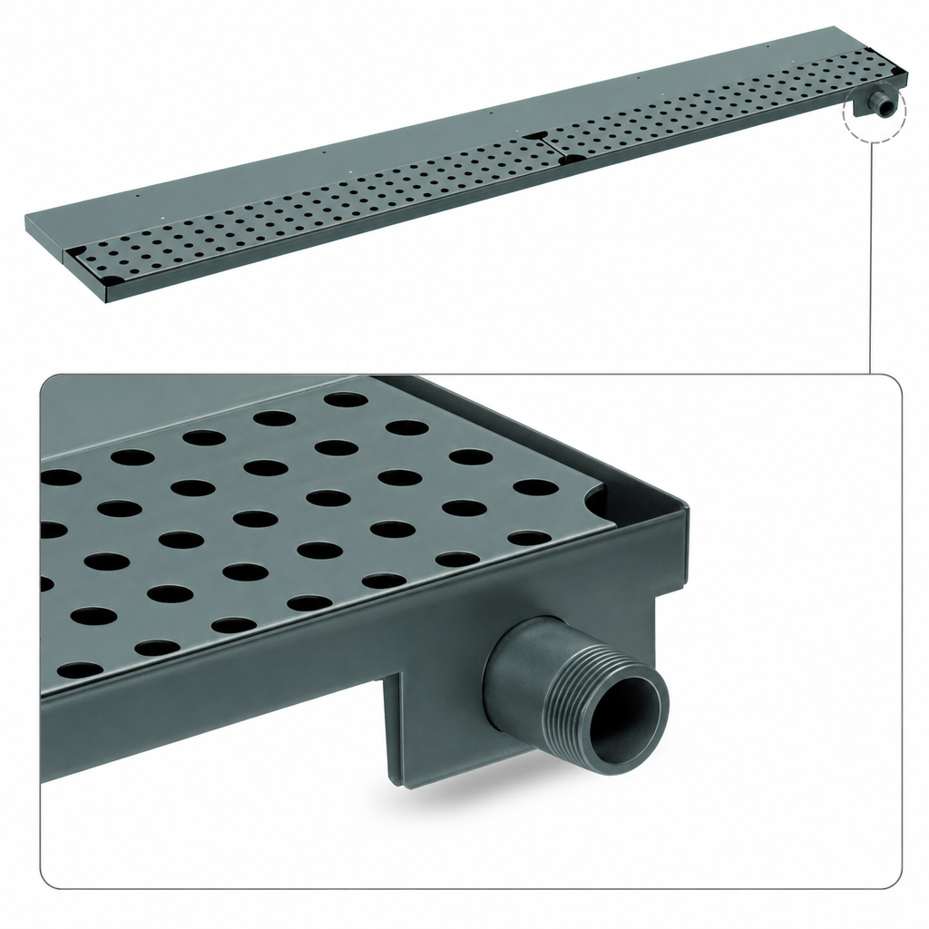 Right-Side Drain Outlet