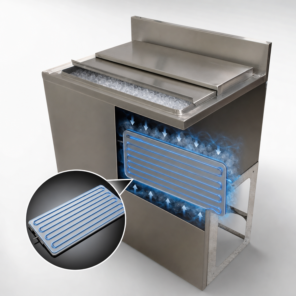 8-Circuit Aluminum Cold Plate