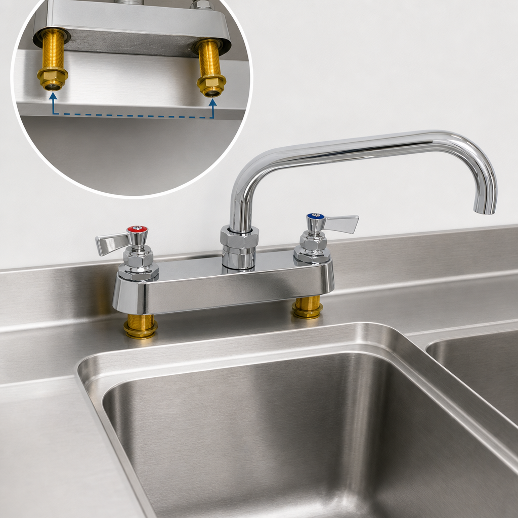 8-Inch Deck Mount Design